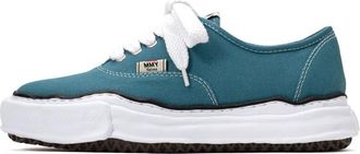 Miharayasuhiro BAKER OG Sole Canvas Low-top Sneaker Blue A02FW704-BLU
