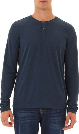 Threads 4 Thought Austin Triblend Henley in Midnight at Nordstrom, Size Xx-Large