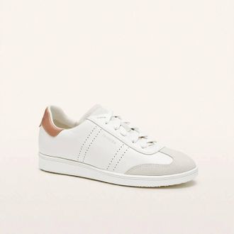 FRANKiE4 Womens Drew Sneaker In White/nutmeg