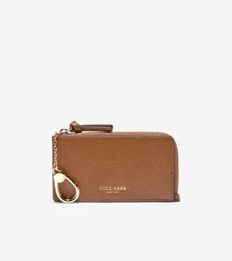 Cole Haan Womens Rachel Card Case - Beige