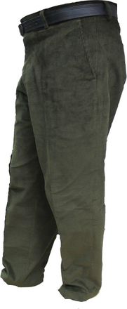 Insight Insight Clothing Mens Thick Jumbo Corduroy/Cord Trousers : Inside Leg:29- Short Leg : Color - Olive : Size - 38