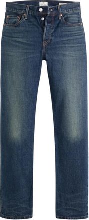 Levi's 501 90s Jeans - Dames - Slim Fit Jeans - Blauw - W27 L32 - Katoen - Jeans