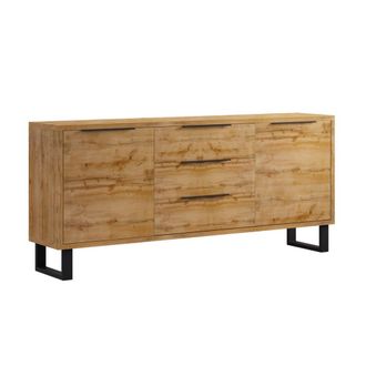 Petits Meubles Buf&eacute; 2 puertas 3 cajones tableros de aglomerado laminados madera