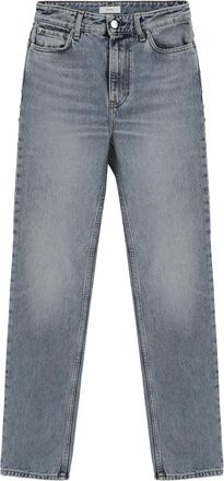 Toteme Dames, Jeans, Blauw, Maat: W25 L34 Katoen