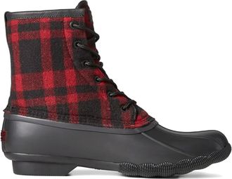 Sperry Top-Sider Saltwater geruite laarzen - Zwart