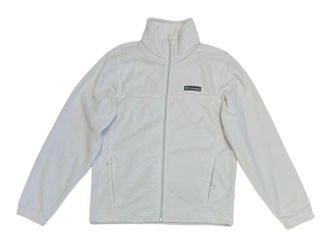 Columbia Granite Mountain Mens Full Zip Fleece Jacket, Large, White Smoke, Large, White Smoke, L