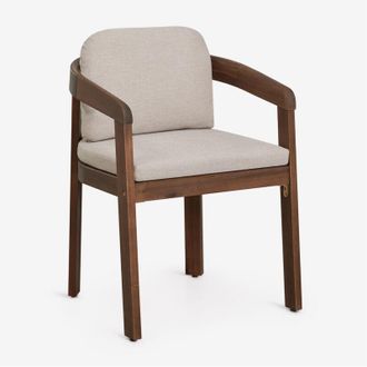 Sklum Pack De 2 Sillas De Comedor En Madera De Acacia Uleno Sklum