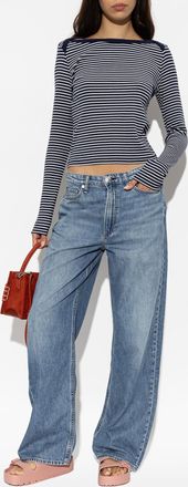 Rag & Bone Logan Jeans, Womens, Blue