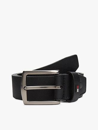 Tommy Hilfiger Denton Adjustable Textured Leather Belt