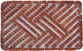 Imports Decor Imports Decor Spiral Doormat, Cross Hatch, 18-Inch by 30-Inch