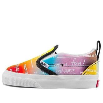 Vans Slip-On Low Tops Casual Skateboarding Shoes Multi-Color VN000UBSASA