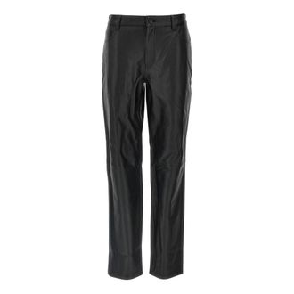 Toteme Broeken, Dames, Zwart, 2Xs, Broeken