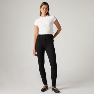 Levi's Retro High Skinny Jeans - Womens - 23X28 - Black