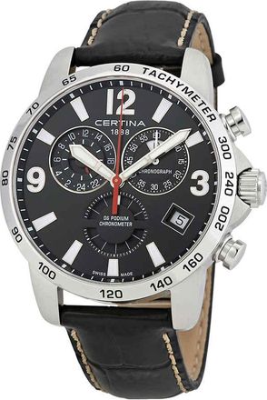 Certina DS Podium Chronograph Black Dial Mens Watch C034.654.16.057.00