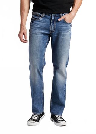 Silver Jeans Co Allan Jeans In Indigo