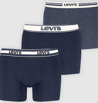 Levi's Gift Combi Boxer Brief 3 Pack - Mens - XL - Blue