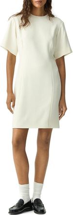 Theory Crepe Boxy Sleeve Dress