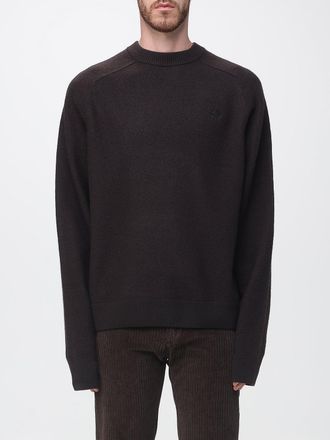 Fred Perry Relaxed Fit Crew Neck Cotton Jumper with Tone-on-Tone Logo