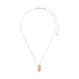Yvmin Yvmin, Accessoires, Dames, Bruin, ONE Size, Hangerketting met teddybeer-motief