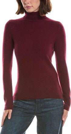 Fort&eacute; Cashmere Basic Turtleneck 100% Cashmere Pullover