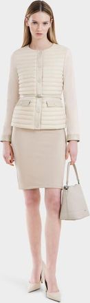 Rudsak LINA WOMENS LIGHT DOWN COMBO JACKET in Vanilla at Nordstrom, Size X-Small