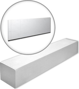 NMC Scuretto-box Arstyl Noel Marquet 1 Caja 9 Piezas 3d Revestimiento Mural Dise&ntilde;o Moderno Blanco 3,87 M2 - Nmc
