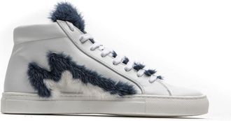 Mr & Mrs Italy White Leather Women Womens Sneaker