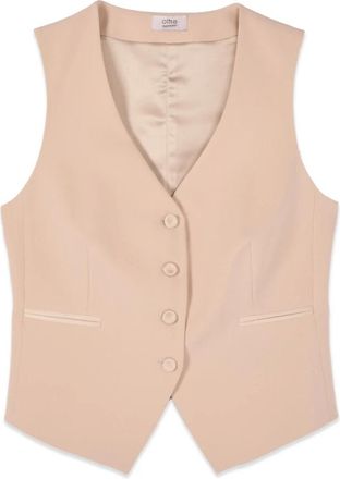 Oltre Suit Vests - Dames - Gillet - Roze - M - Kostuums