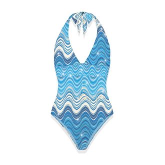 MC2 Saint Barth Donna, Costumi da bagno, Blu, M, new