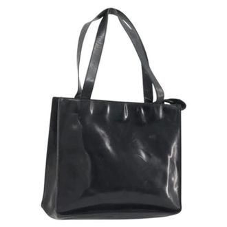 Chanel Pre-owned Vintage Enamel Tote Bag - Pre-owned - Mujer - Negro - ONE SIZE