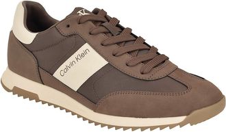 Calvin Klein Mens Mens Galent Sneaker - Brown - 10H