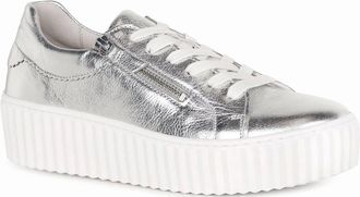 Gabor Womens Dolly Womens Trainers - Silver - Size: 5.5