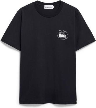 Armedangels Jaames Bike T-Shirt T-Shirt f&uuml;r Herren | schwarz