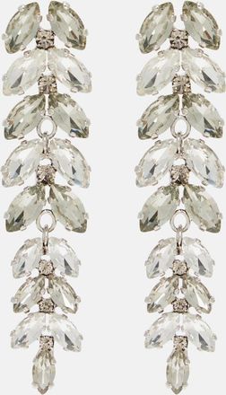 Erdem Embellished drop earrings
