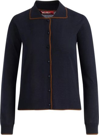 Max Mara Mujer, Jerseys, Azul, Talla: S