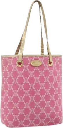 Celine Pre-owned Tote Bags, female, Pink, Size: ONE SIZE Pre-owned Vintage Tote Bag