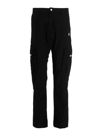 Marcelo Burlon Cross cargo pants with embroidered logo