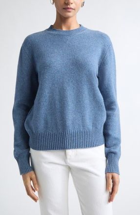 Bottega Veneta Wool Sweater in 4876 Blue Denim at Nordstrom, Size X-Large