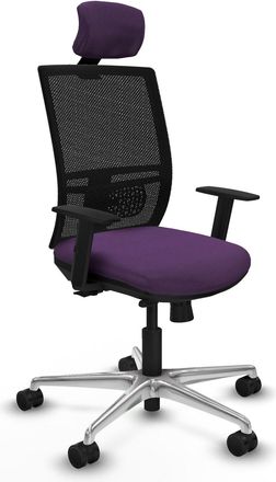 Piqueras y Crespo Silla Oficina Piqueras Y Crespo Yunquera Negro Espuma 50 Mm