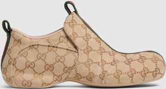 Gucci Womens Drip Sneaker, Brown, GG Canvas