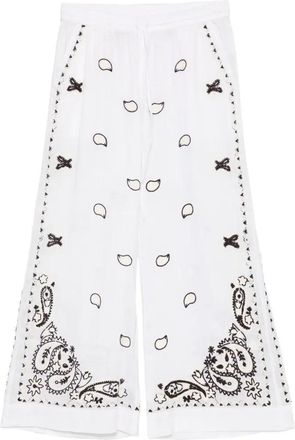 P.A.R.O.S.H. P. A.R. O.S. H. Pants With Embroidery