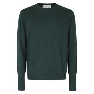 Ballantyne Jersey de cuello redondo - Knitwear - Hombre - Verde - 2XL