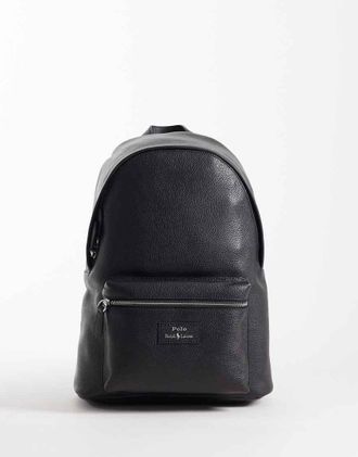 Polo Ralph Lauren Zaino grande in pelle martellata-Multicolore