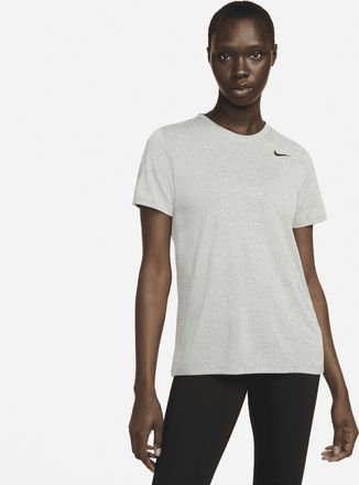 Nike Womens Dri-FIT T-Shirt in Grey | DX0687-013