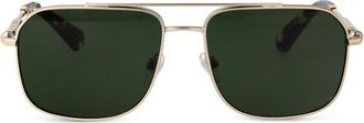 Burberry Sunglasses Occhiali da sole modello navigator - Oro