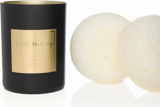 Trish McEvoy Sexy No. 9 Blackberry & Vanilla Fragrance Essentials Body Sponge & Candle Set $127 Value at Nordstrom