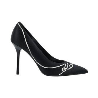 Karl Lagerfeld Schoenen, Dames, Zwart, 41 EU, Polyester, Sarabande Pomp