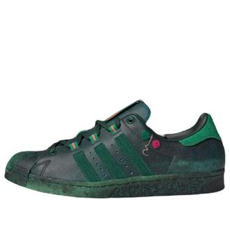 adidas originals Superstar 80s x Han Meilin Green ID4382