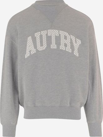 Autry Felpa Autry In Cotone Con Logo