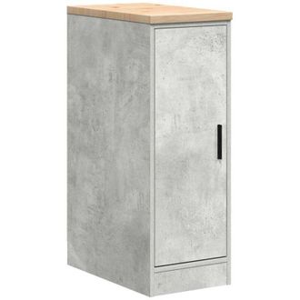vidaXL Vidaxl - Armadietto da Garage Grigio cemento 30x51x85 cm